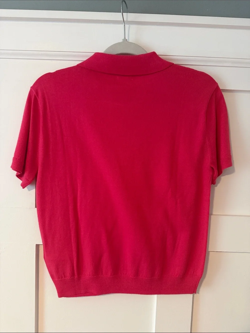 NWT J. Crew Knit Short Sleeve Polo-style Top - size XS